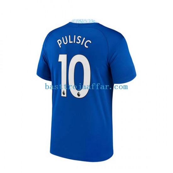 Chelsea Christian Pulisic 10 Män Hemma Fotbollströja 2022-2023 Kortärmad