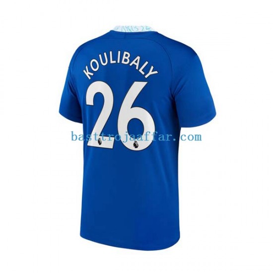 Chelsea Kalidou Koulibaly 26 Män Hemma Fotbollströja 2022-2023 Kortärmad