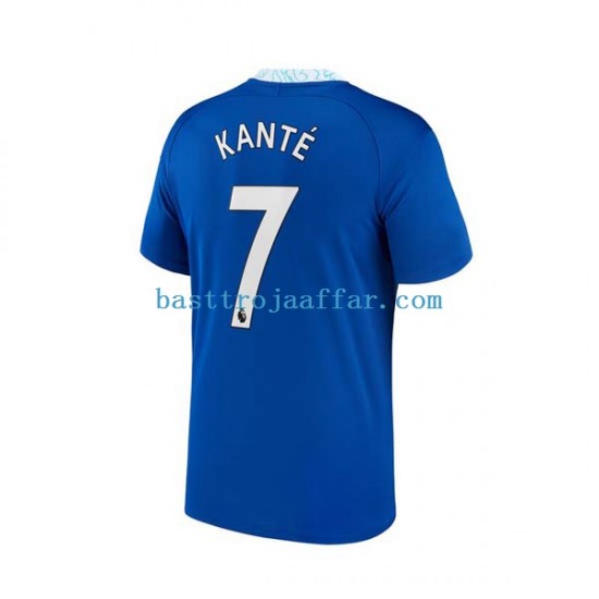 Chelsea Kante 7 Män Hemma Fotbollströja 2022-2023 Kortärmad