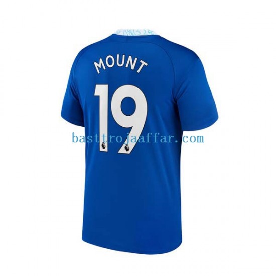 Chelsea Mason Mount 19 Män Hemma Fotbollströja 2022-2023 Kortärmad
