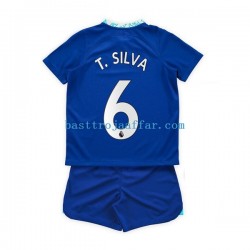 Chelsea T. Silva 6 Barn Hemma Fotbollströja 2022-2023 Kortärmad