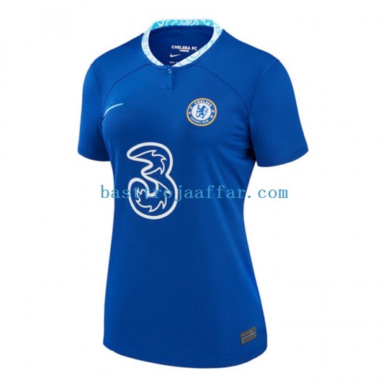 Chelsea Kvinnor Hemma Fotbollströja 2022-2023 Kortärmad