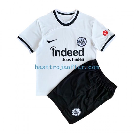 Eintracht Frankfurt Barn Hemma Fotbollströja 2022-2023 Kortärmad