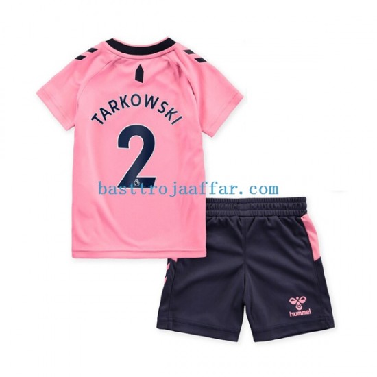 Everton FC James Tarkowski 2 Barn Borta Fotbollströja 2022-2023 Kortärmad