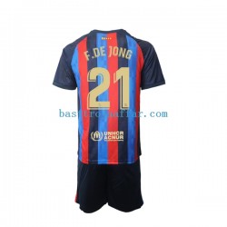 FC Barcelona Frenkie de Jong 21 Barn Hemma Fotbollströja 2022-2023 Kortärmad FC Barcelona Frenkie de Jong 21 Barn Hemma Fotbollströja 2022-2023 Kortärmad