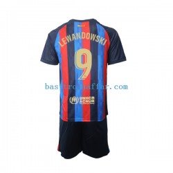 FC Barcelona Robert Lewandowski 9 Barn Hemma Fotbollströja 2022-2023 Kortärmad FC Barcelona Robert Lewandowski 9 Barn Hemma Fotbollströja 2022-2023 Kortärmad
