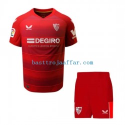 Sevilla FC Barn Borta Fotbollströja 2022-2023 Kortärmad Sevilla FC Barn Borta Fotbollströja 2022-2023 Kortärmad