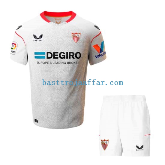 Sevilla FC Barn Hemma Fotbollströja 2022-2023 Kortärmad