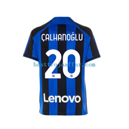 Inter Milan Hakan Calhanoglu 20 Män Hemma Fotbollströja 2022-2023 Kortärmad