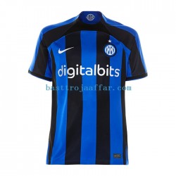 Inter Milan Män Hemma Fotbollströja 2022-2023 Kortärmad
