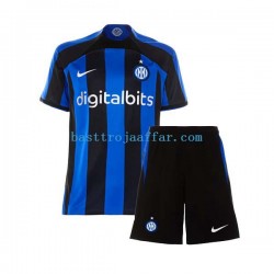 Inter Milan Barn Hemma Fotbollströja 2022-2023 Kortärmad