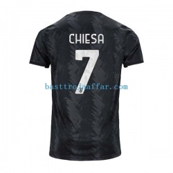 Juventus Chiesa 7 Män Borta Fotbollströja 2022-2023 Kortärmad Juventus Chiesa 7 Män Borta Fotbollströja 2022-2023 Kortärmad