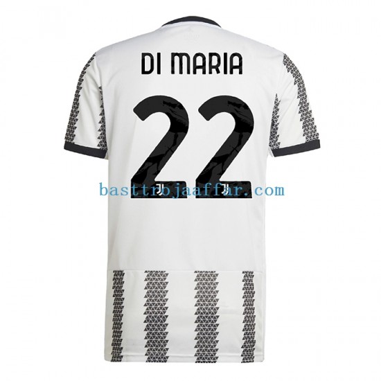 Juventus Di Maria 22 Män Hemma Fotbollströja 2022-2023 Kortärmad