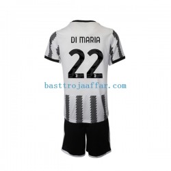 Juventus Di Maria 22 Barn Hemma Fotbollströja 2022-2023 Kortärmad Juventus Di Maria 22 Barn Hemma Fotbollströja 2022-2023 Kortärmad
