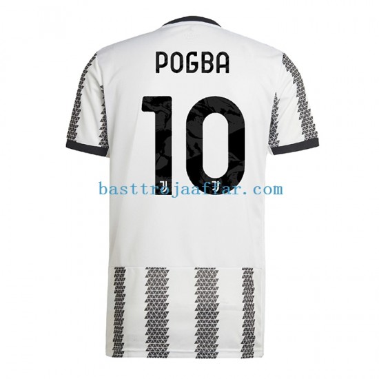 Juventus Pogba 10 Män Hemma Fotbollströja 2022-2023 Kortärmad