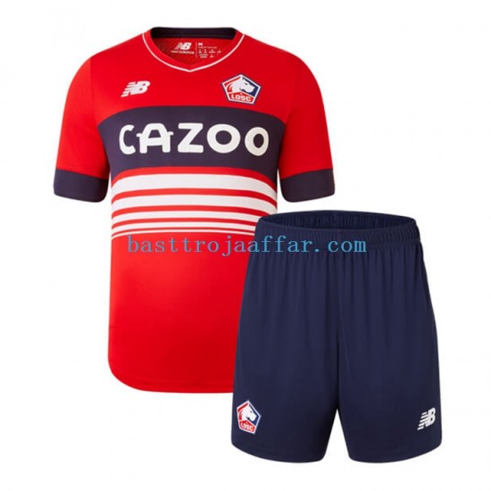 LOSC Lille Barn Hemma Fotbollströja 2022-2023 Kortärmad