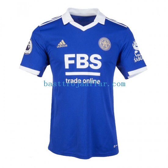 Leicester City Män Hemma Fotbollströja 2022-2023 Kortärmad