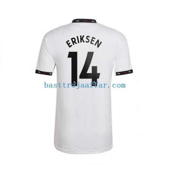 Manchester United Christian Eriksen 14 Män Borta Fotbollströja 2022-2023 Kortärmad