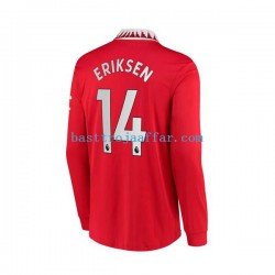 Manchester United Christian Eriksen 14 Män Hemma Fotbollströja 2022-2023 Långärmad Manchester United Christian Eriksen 14 Män Hemma Fotbollströja 2022-2023 Långärmad