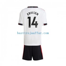 Manchester United Christian Eriksen 14 Barn Borta Fotbollströja 2022-2023 Kortärmad Manchester United Christian Eriksen 14 Barn Borta Fotbollströja 2022-2023 Kortärmad