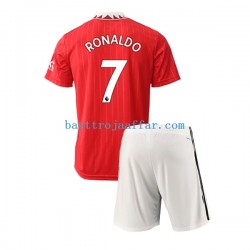 Manchester United Cristiano Ronaldo 7 Barn Hemma Fotbollströja 2022-2023 Kortärmad Manchester United Cristiano Ronaldo 7 Barn Hemma Fotbollströja 2022-2023 Kortärmad