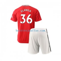 Manchester United Elanga 36 Barn Hemma Fotbollströja 2022-2023 Kortärmad Manchester United Elanga 36 Barn Hemma Fotbollströja 2022-2023 Kortärmad