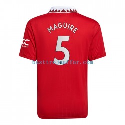 Manchester United Harry Maguire 5 Män Hemma Fotbollströja 2022-2023 Kortärmad Manchester United Harry Maguire 5 Män Hemma Fotbollströja 2022-2023 Kortärmad