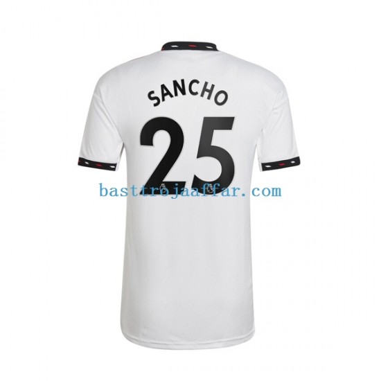Manchester United Jadon Sancho 25 Män Borta Fotbollströja 2022-2023 Kortärmad