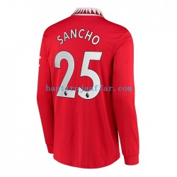 Manchester United Jadon Sancho 25 Män Hemma Fotbollströja 2022-2023 Långärmad Manchester United Jadon Sancho 25 Män Hemma Fotbollströja 2022-2023 Långärmad