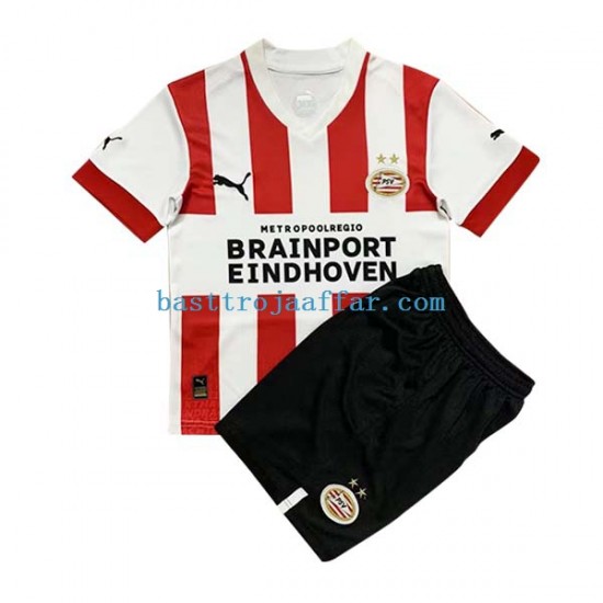 PSV Eindhoven Barn Hemma Fotbollströja 2022-2023 Kortärmad