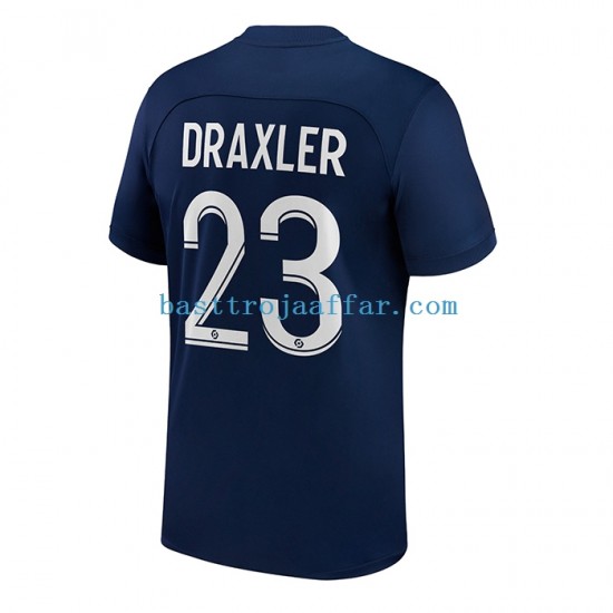 Paris Saint-Germain Draxler 23 Män Hemma Fotbollströja 2022-2023 Kortärmad