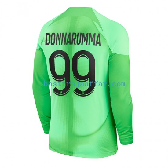 Paris Saint-Germain Gianluigi Donnarumma 99 Målvakt Män Hemma Fotbollströja 2022-2023 Långärmad