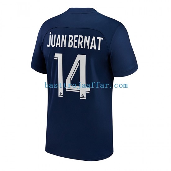 Paris Saint-Germain Juan Bernat 14 Män Hemma Fotbollströja 2022-2023 Kortärmad