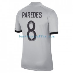 Paris Saint-Germain Leandro Paredes 8 Män Borta Fotbollströja 2022-2023 Kortärmad Paris Saint-Germain Leandro Paredes 8 Män Borta Fotbollströja 2022-2023 Kortärmad
