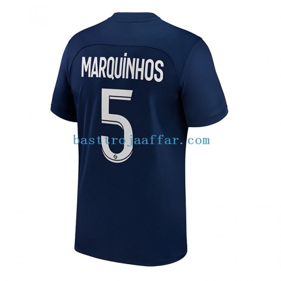 Paris Saint-Germain Marquinhos 5 Män Hemma Fotbollströja 2022-2023 Kortärmad