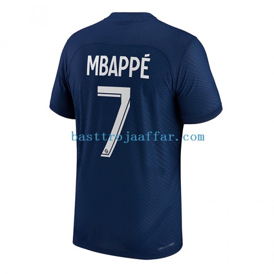 Paris Saint-Germain Mbappé 7 Män Hemma Fotbollströja 2022-2023 Kortärmad