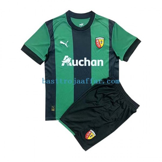 RC Lens Barn Borta Fotbollströja 2022-2023 Kortärmad