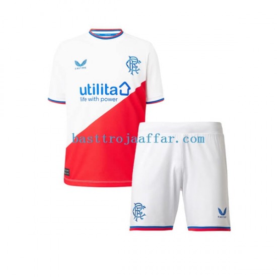 Rangers Barn Borta Fotbollströja 2022-2023 Kortärmad