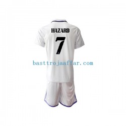 Real Madrid Eden Hazard 7 Barn Hemma Fotbollströja 2022-2023 Kortärmad
