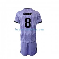 Real Madrid Toni Kroos 8 Barn Borta Fotbollströja 2022-2023 Kortärmad