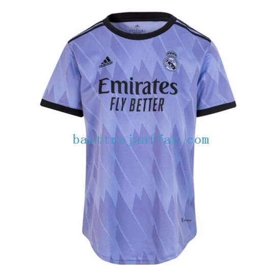 Real Madrid Kvinnor Borta Fotbollströja 2022-2023 Kortärmad