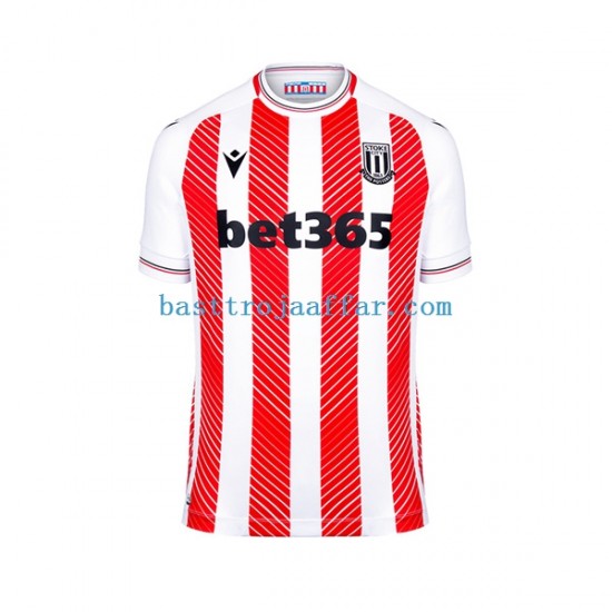 Stoke City Män Hemma Fotbollströja 2022-2023 Kortärmad