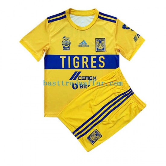 Tigres UANL Barn Hemma Fotbollströja 2022-2023 Kortärmad