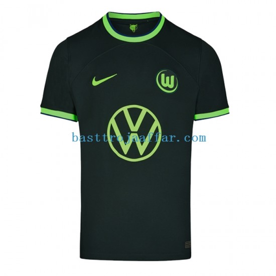 VfL Wolfsburg Män Borta Fotbollströja 2022-2023 Kortärmad