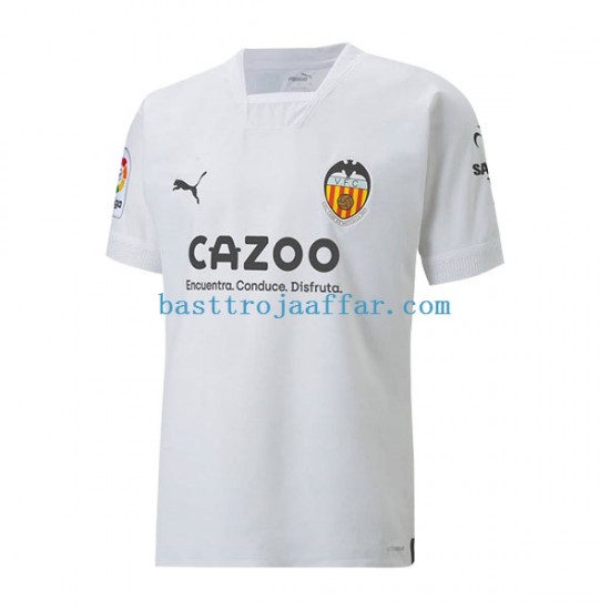 Valencia CF Män Hemma Fotbollströja 2022-2023 Kortärmad