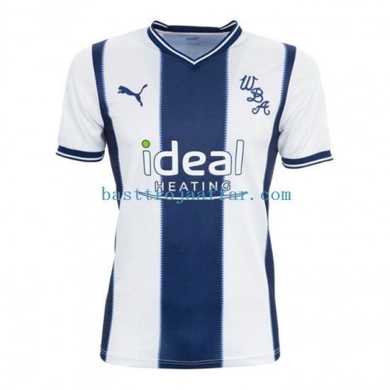 West Bromwich Albion Män Hemma Fotbollströja 2022-2023 Kortärmad