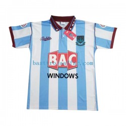 West Ham United Retro Män Borta Fotbollströja 1991/92 Kortärmad