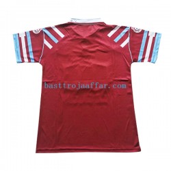 West Ham United Retro Män Hemma Fotbollströja 1991/92 Kortärmad