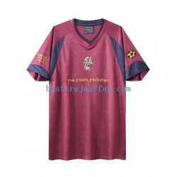 West Ham United Iron Maiden Retro Män Borta Fotbollströja 2010 Kortärmad