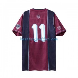 West Ham United Iron Maiden Retro Män Borta Fotbollströja 2011 Kortärmad